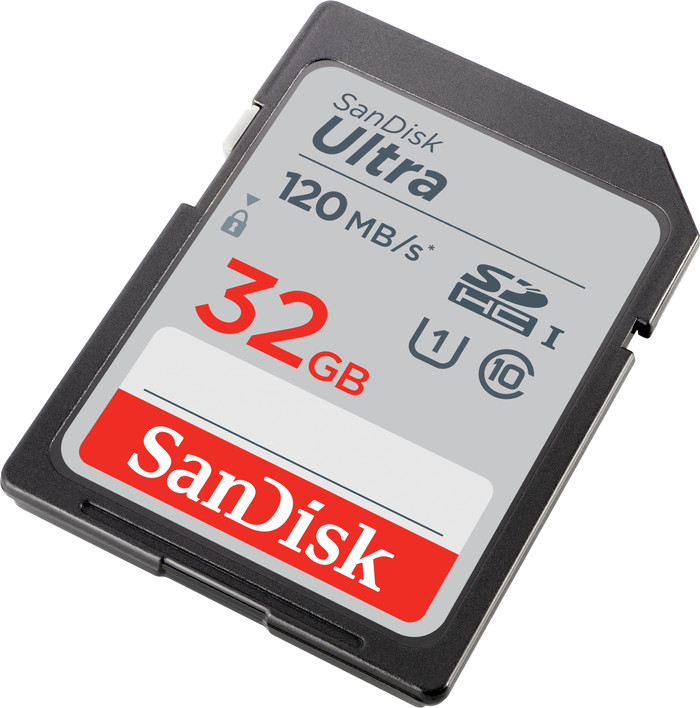 SanDisk SDHC Ultra 32GB voorkant