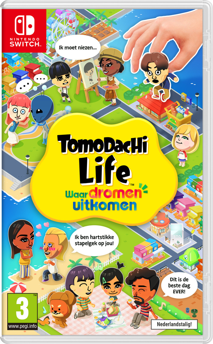 Tomodachi Life Living the Dream Nintendo Switch Main Image