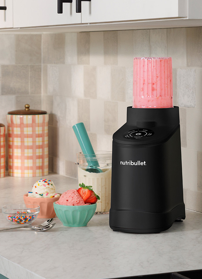 nutribullet Chill Zwart product in gebruik