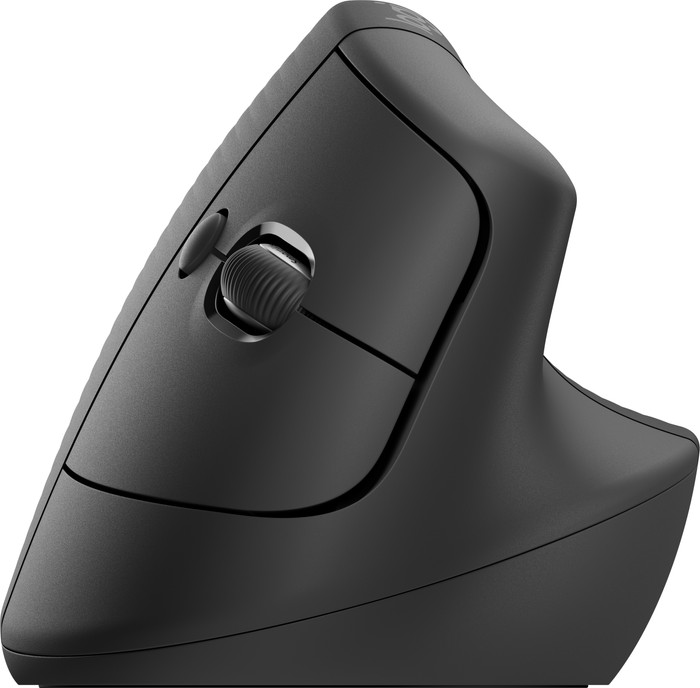 Logitech Lift Souris ergonomique verticale Gauche Noir côté gauche