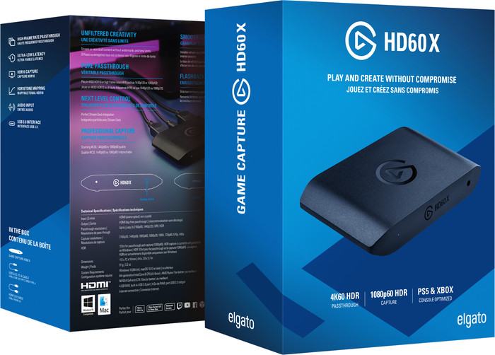 Elgato Game Capture HD60 X | Coolblue | Game captures