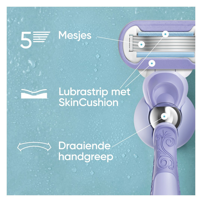 Gillette Venus Extra Smooth Swirl + 9 Navulmesjes visual leverancier