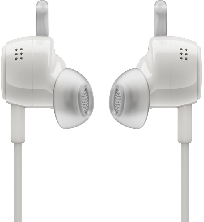 Bose bedrade oordopjes Wit achterkant