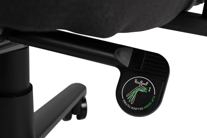Vortech Prestige Gamestoel Zwart detail