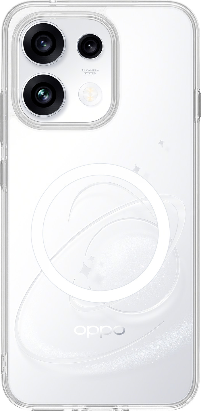 OPPO Reno16 F Back Cover avec Aimant Transparent Main Image