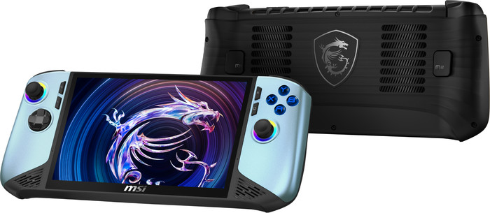 MSI Claw 8 AI+ A2VM Glacier Blue Edition-250NL detail