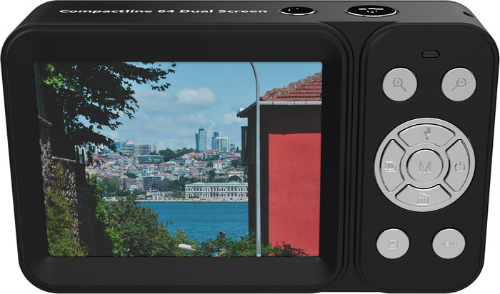 Rollei Compactline 64 Dual Screen achterkant