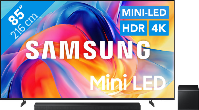 Samsung Mini-led 85" M73H (2026) + Samsung HW-QS700F (2025) Main Image
