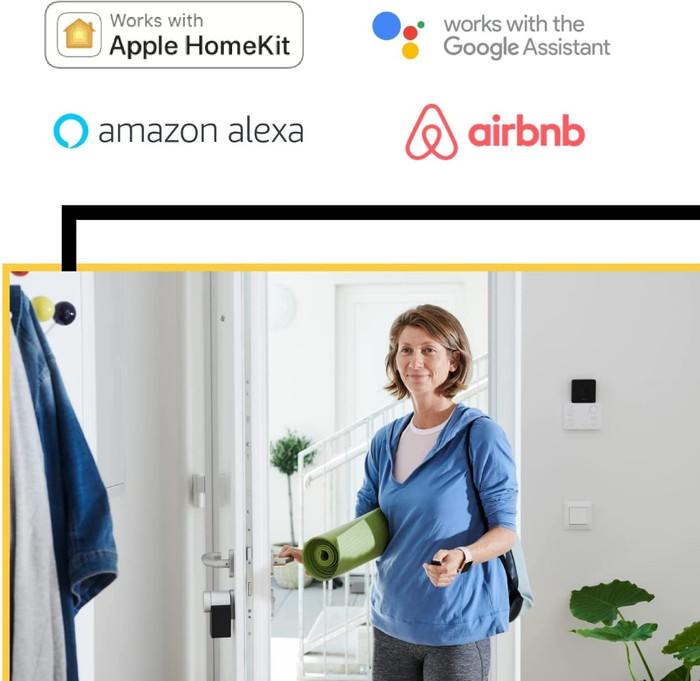 Nuki Door Sensor product in use