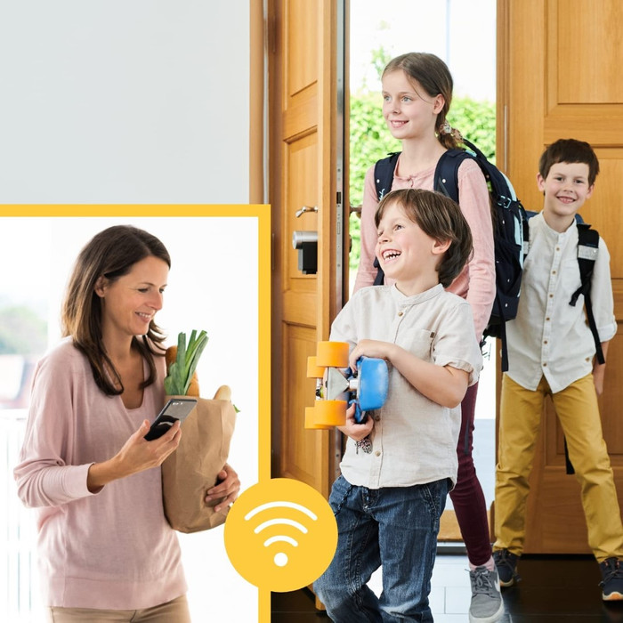 Nuki Door Sensor product in use