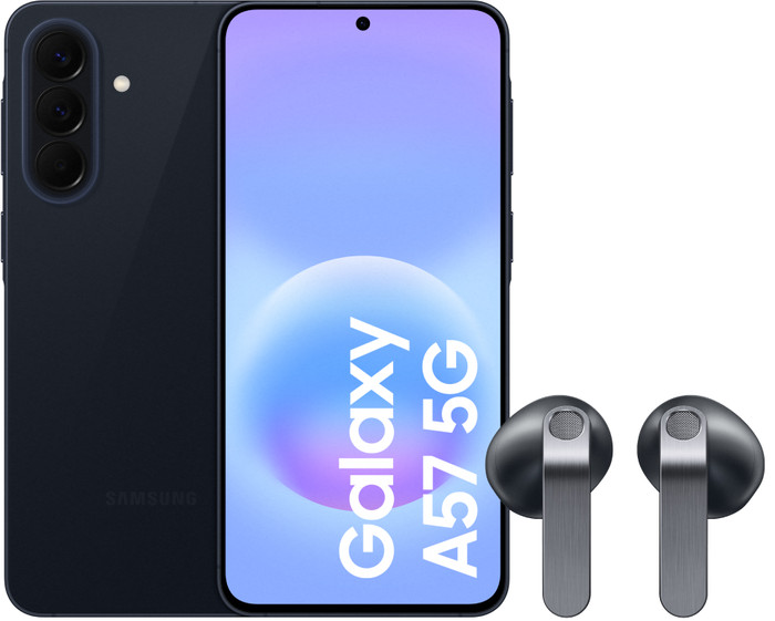 Samsung Galaxy A57 128 Go Bleu Foncé 5G + Samsung Galaxy Buds4 Noir Main Image