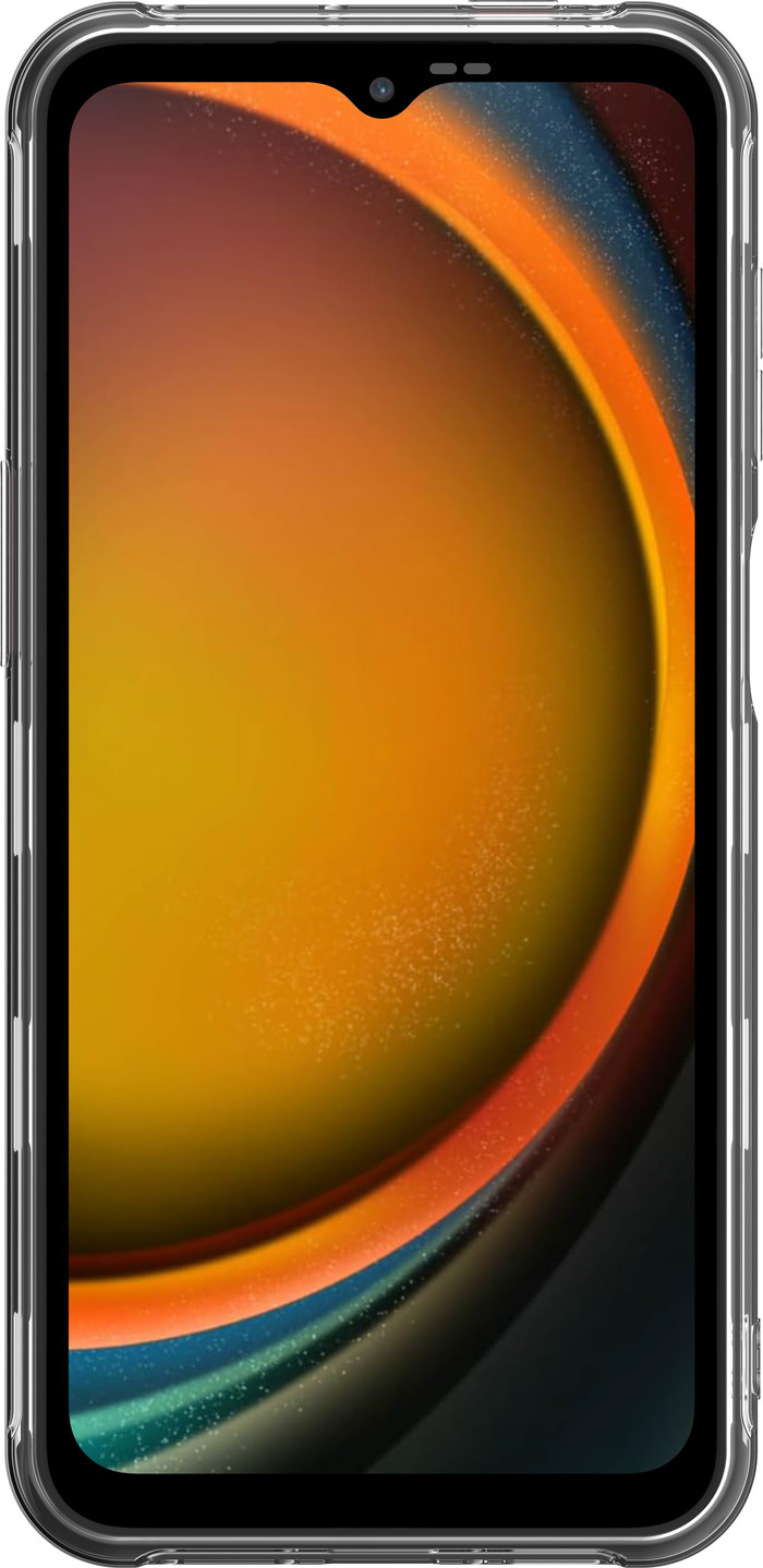 Just in Case Soft Design Samsung Galaxy Xcover7 Pro Back Cover Transparant voorkant