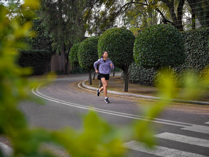 Garmin Forerunner 265S Zwart product in gebruik
