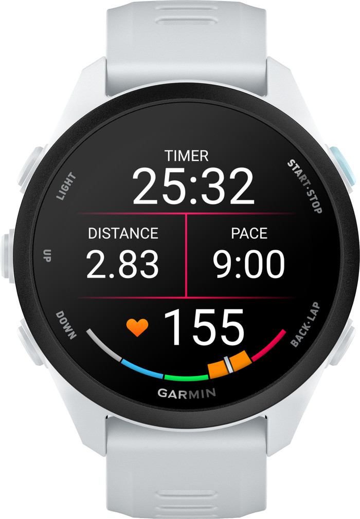 Garmin Forerunner 70 43 mm Wit voorkant