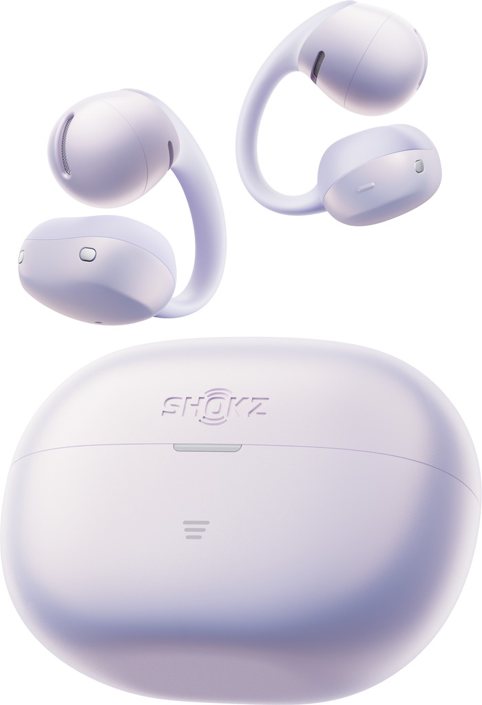 Shokz OpenDots Air Mauve avant