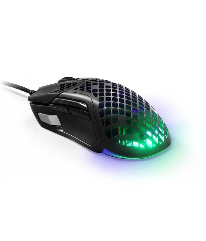 SteelSeries Aerox 5 Wired Gaming Mouse Black null
