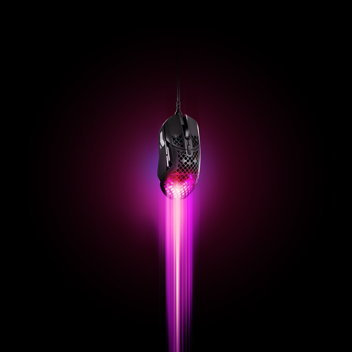 SteelSeries Aerox 5 Wired Gaming Mouse Black null