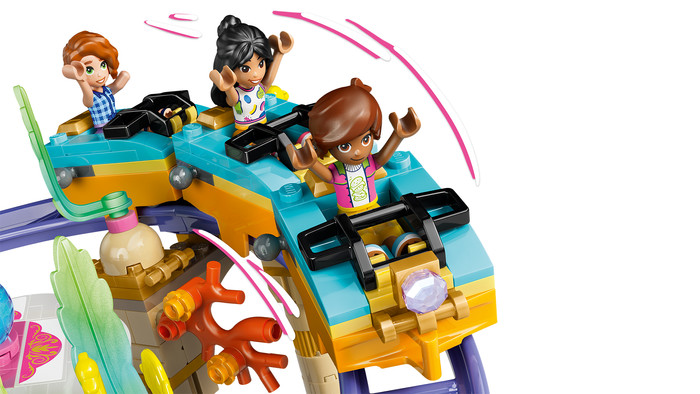 LEGO Friends - Les Montagnes Russes des Sirènes 42703 détail