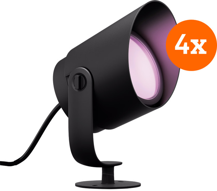 Philips Hue Lily XL prikspot White and Color uitbreiding 4-pack Main Image
