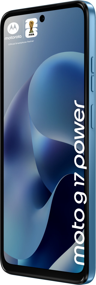 Motorola Moto G17 Power 256GB Lichtblauw 4G voorkant