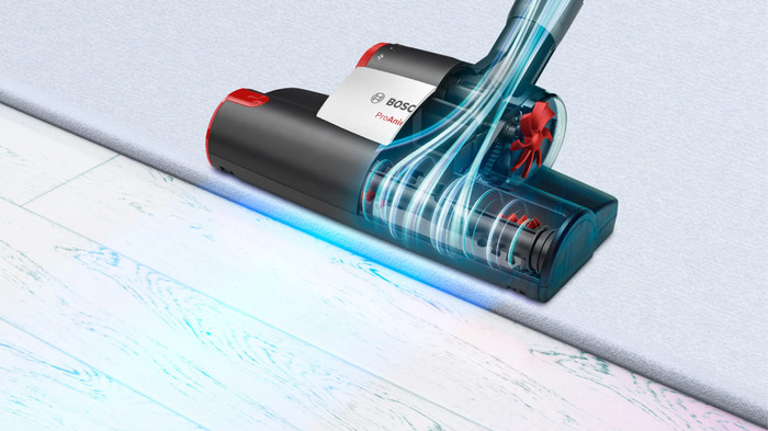 Bosch Serie 6 ProAnimal BGC41PET product in gebruik