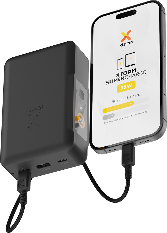 Xtorm NextGen Batterie Externe 35 W 20 000 mAh Noir produit à l'usage