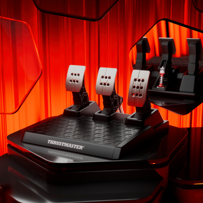 Thrustmaster T248R PlayStation and PC product in use
