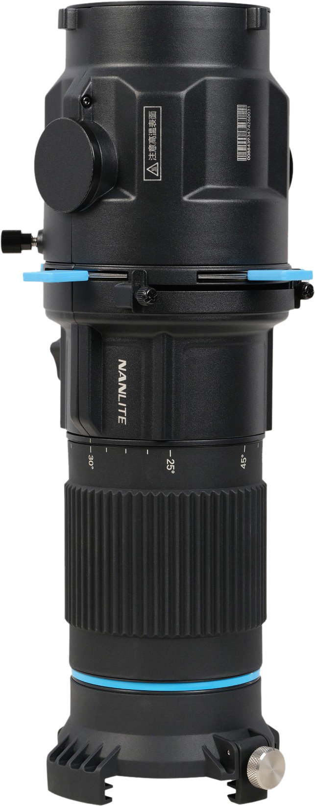 Nanlite Bowens Mount Projection Attachment 25-45 Degrés dessous