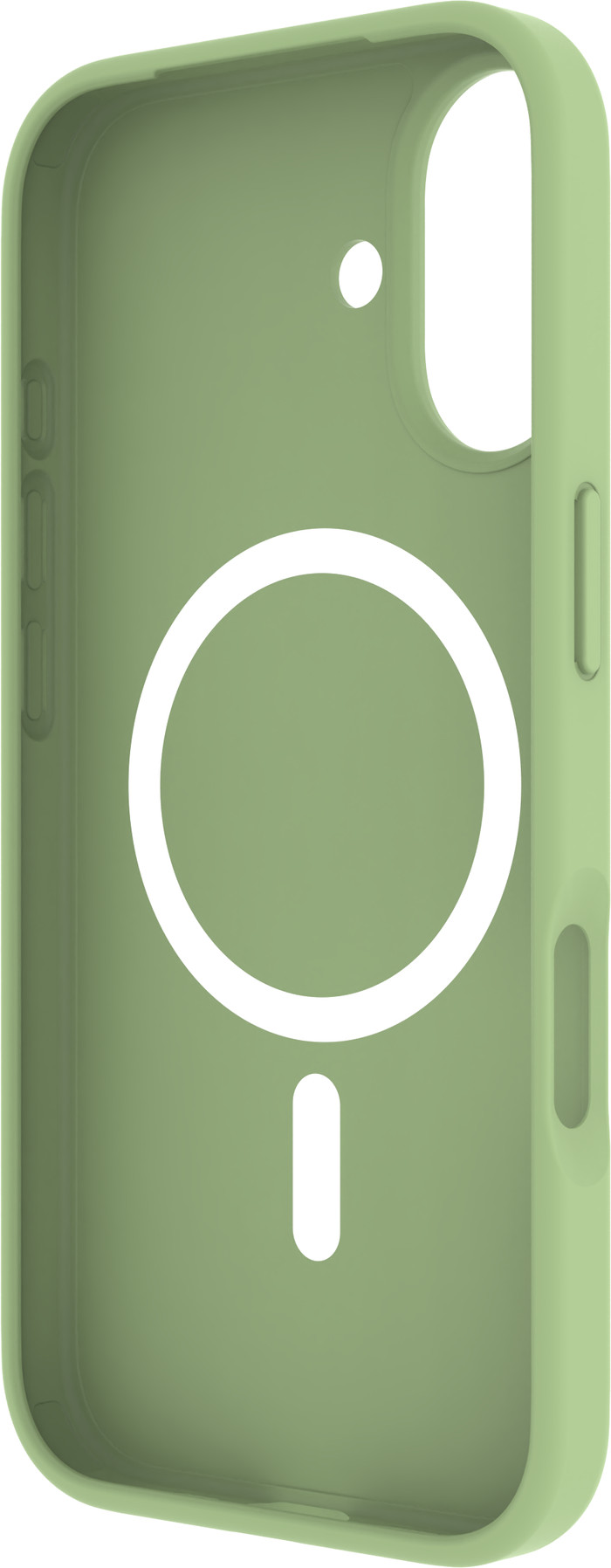 BlueBuilt Protective Back Cover met MagSafe Apple iPhone 17 Groen linkerkant