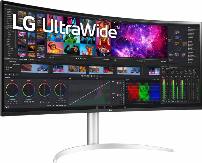 LG 40WP95CP-W UltraWide front
