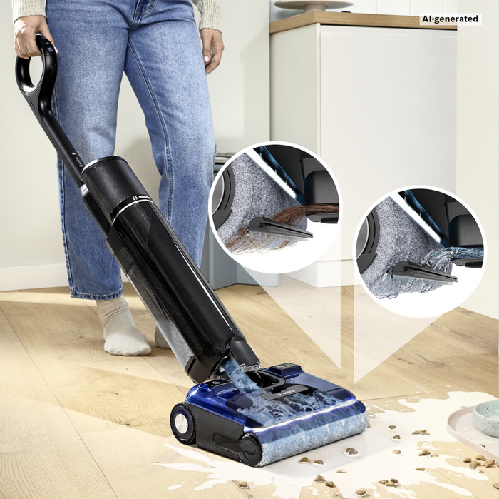Bosch Series 6 OneFlow BHF61BM product in gebruik