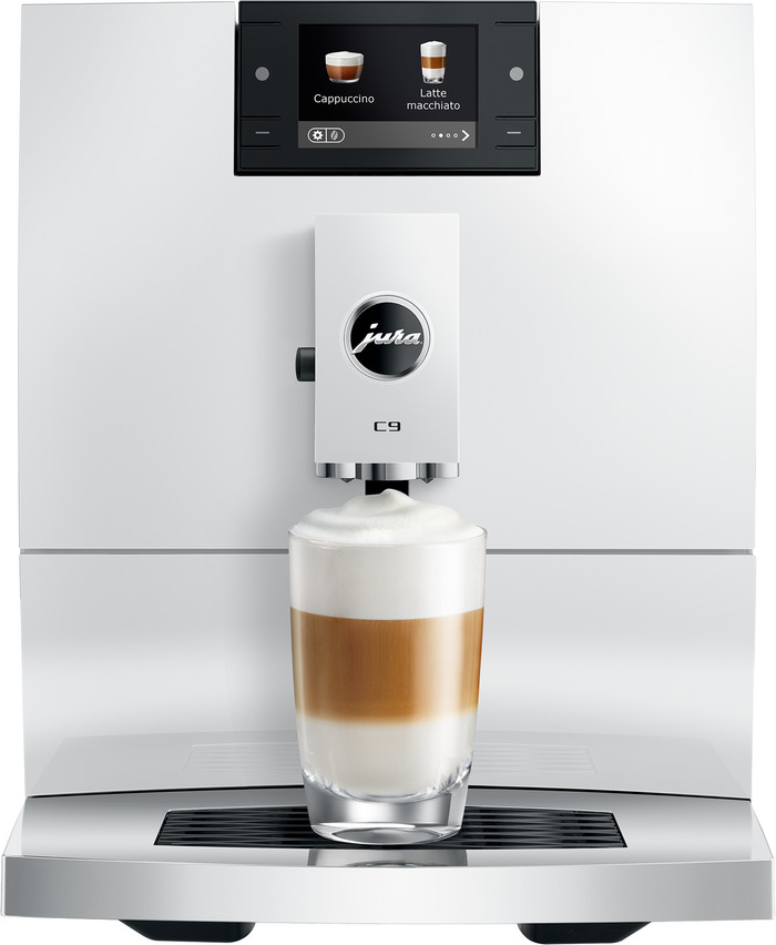 JURA C9 Piano White (EA) avant