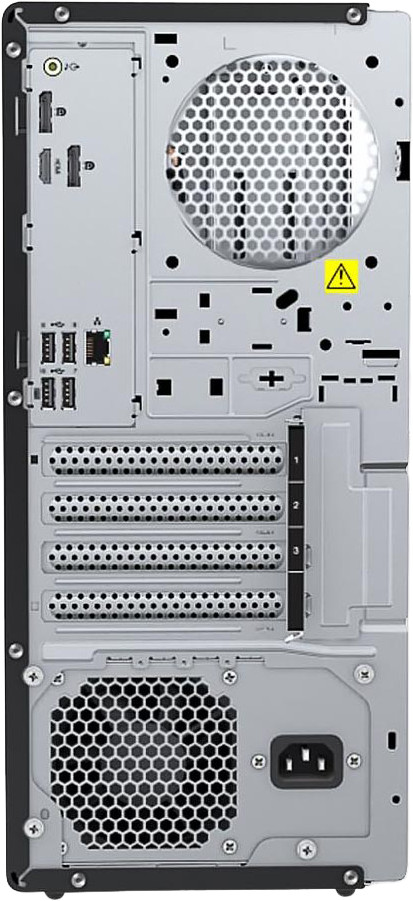 Lenovo ThinkSystem ST45 V3 Tower Server - 7DH5A02GEA achterkant