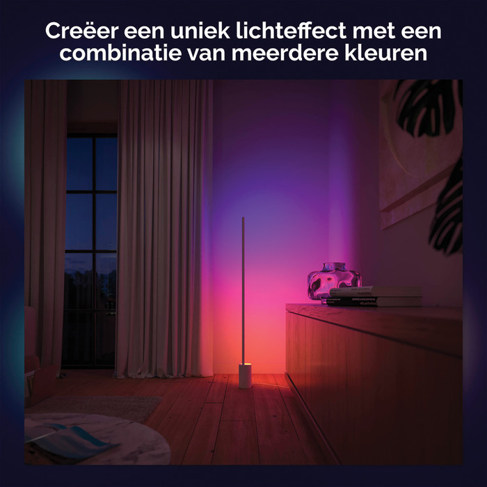 Philips Hue Gradient Signe Floor Lamp - White and Color - White visual supplier