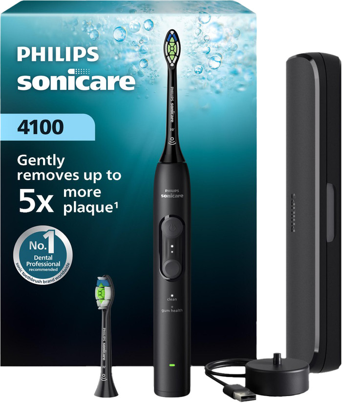 Philips Sonicare 4100 Series HX4044/52 Zwart verpakking