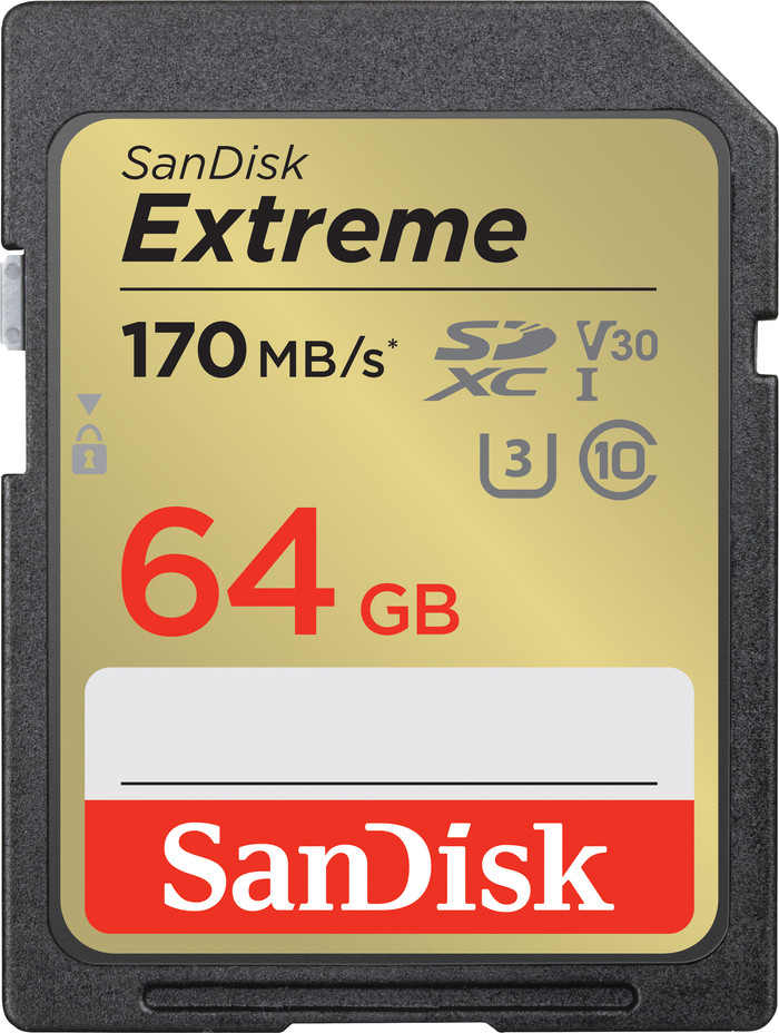 SanDisk SDXC Extreme 64GB 80MB/s Main Image
