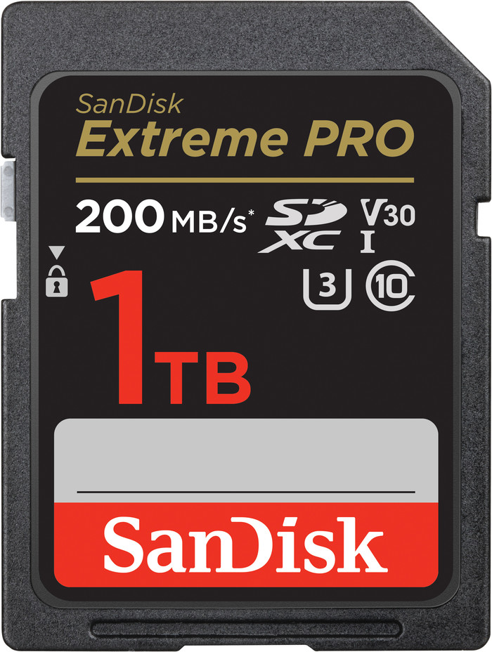 SanDisk SDXC Extreme Pro 1TB 140MB/s Main Image
