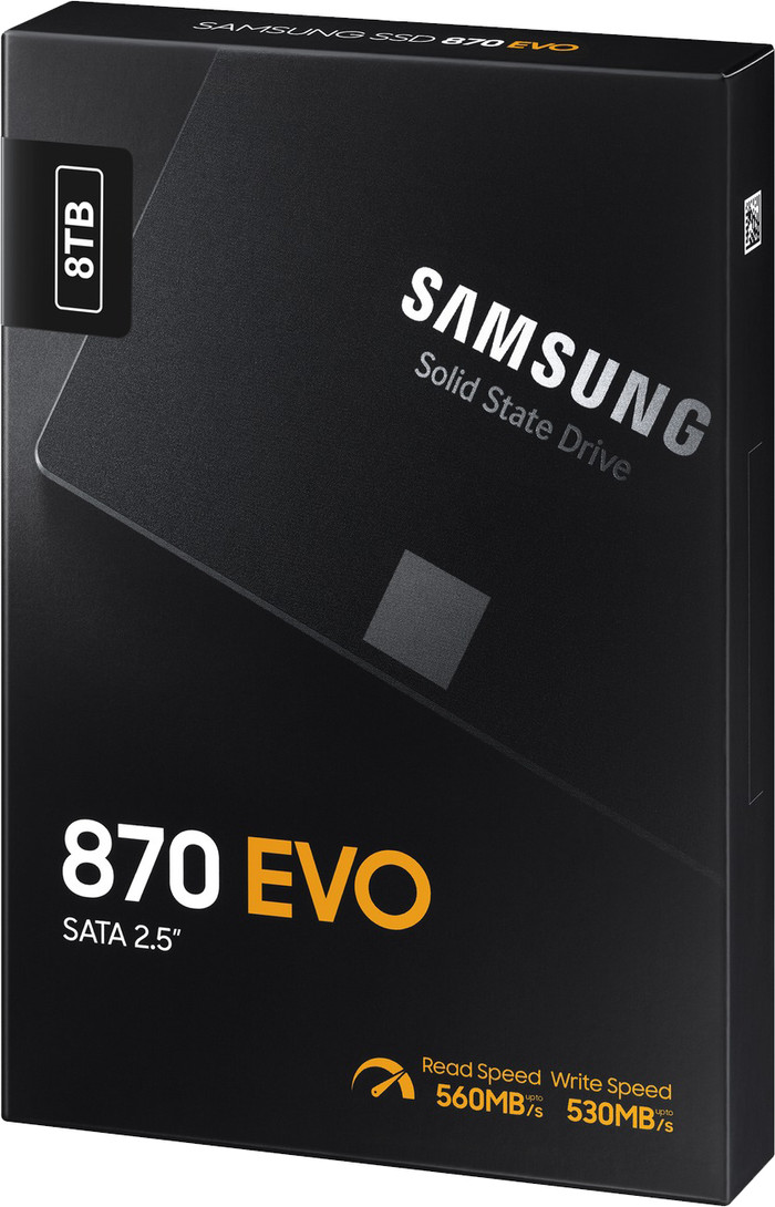 Samsung 870 EVO 2,5 inch 8TB verpakking
