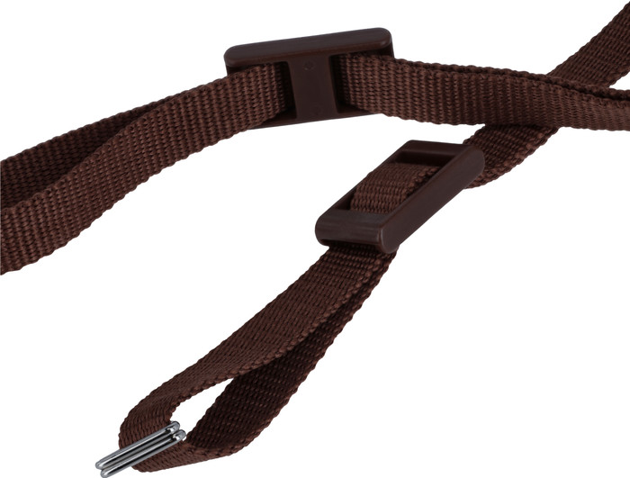 Rollei Camera Strap Bruin detail