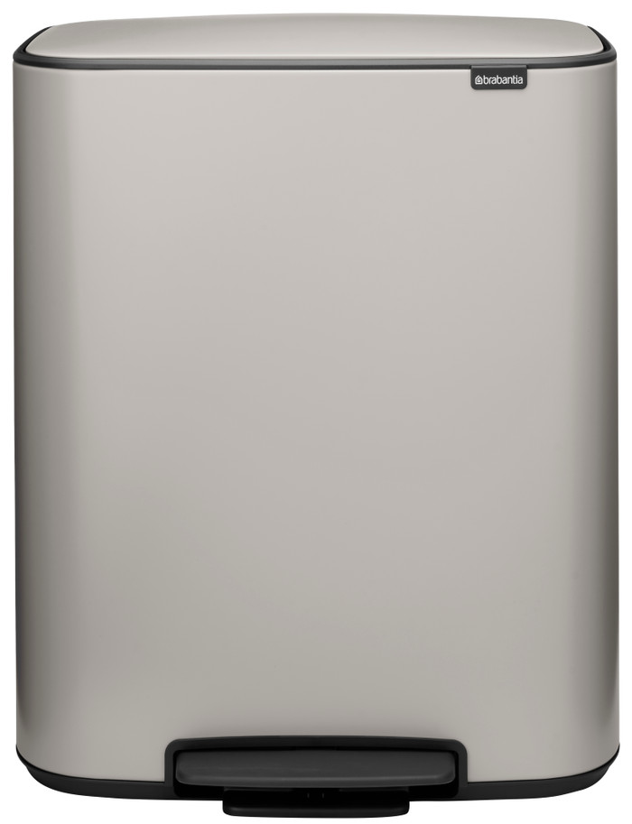 Brabantia Bo Prullenbak 60 Liter Soft Grey Main Image