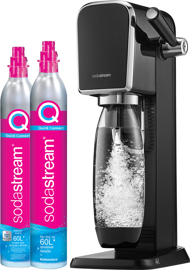 SodaStream ART Noir Kit de Démarrage Main Image