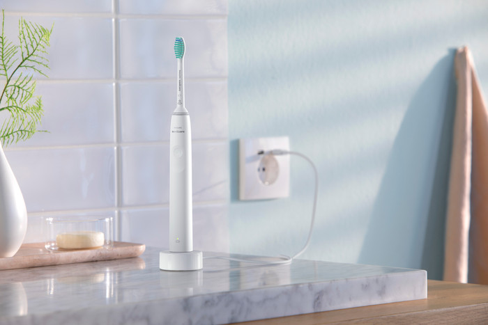 Philips Sonicare ProtectiveClean 3100 HX3675/13 product in gebruik