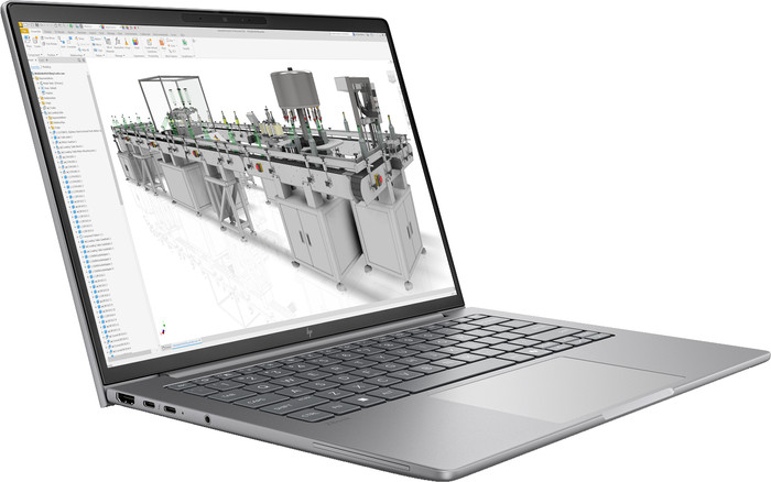 HP ZBook 8 G2 14'' Copilot+ PC - DN7U0ET Azerty linkerkant
