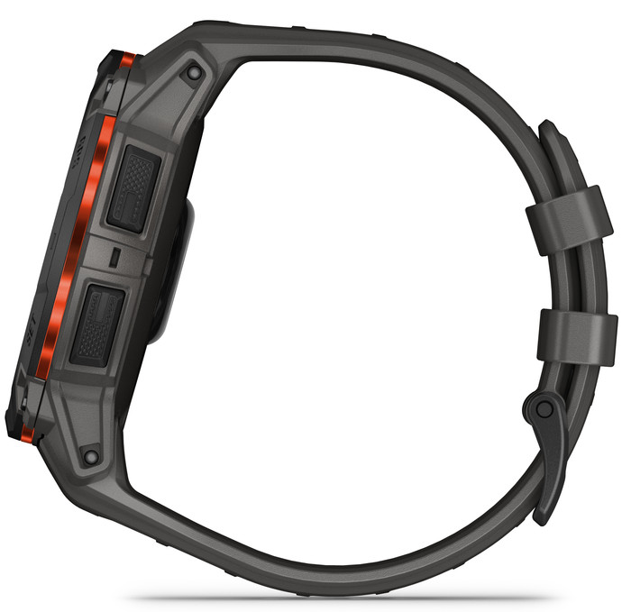 Garmin Instinct 3 Solar Zwart 50 mm rechterkant