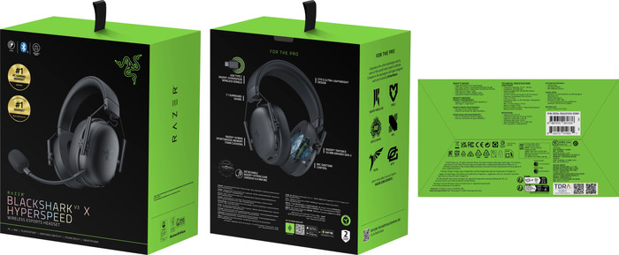 Razer BlackShark V3 X HyperSpeed PC - Black packaging