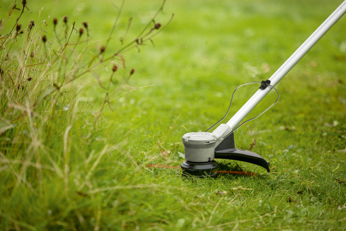 Bosch AdvancedGrassCut 36V-33 product in gebruik