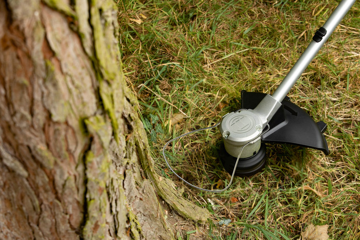 Bosch AdvancedGrassCut 36V-33 (zonder accu) product in gebruik