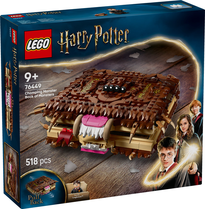 LEGO Harry Potter het Monsterlijke Monsterboek 76449 verpakking
