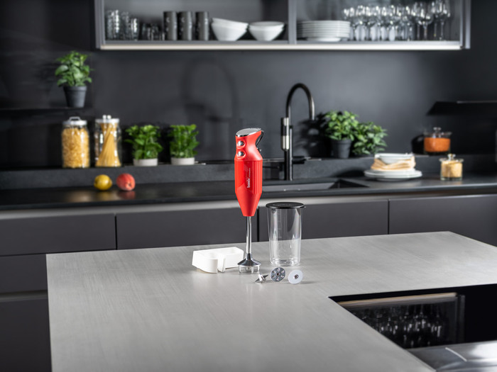 Bamix Mono M200 Red product in use