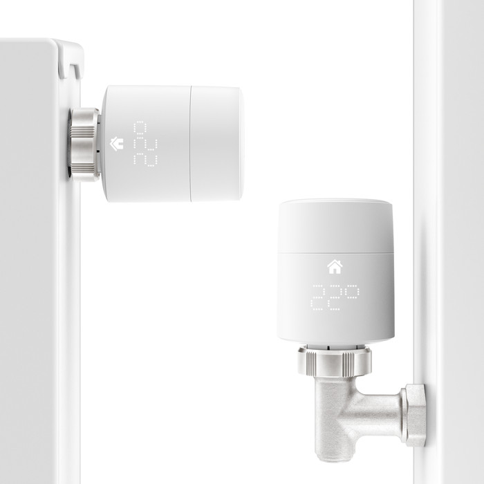 Tado Smart Radiator Knob Expansion 8-pack product in use